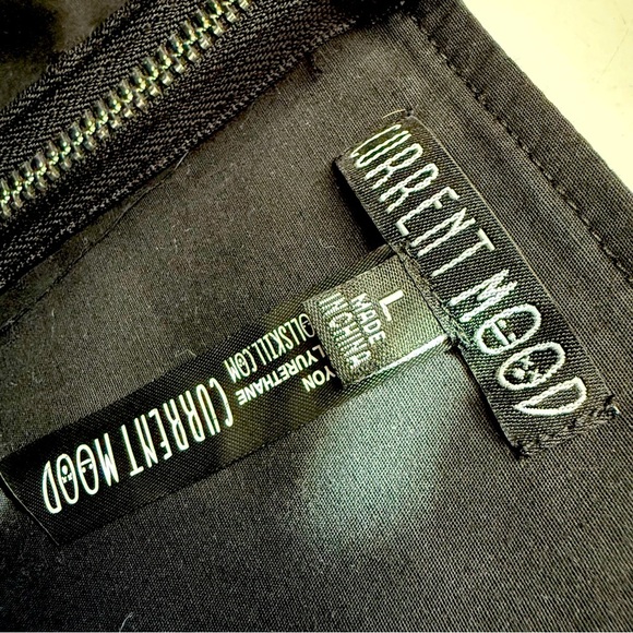 NWOT Current Mood Dolls Kill Zip Up Corset - Picture 6 of 6